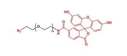 叠氮聚乙二醇荧光素 Azide-PEG-Fluorescein