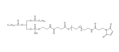 DOPE-PEG-MAL,二油酰磷脂酰乙醇胺-聚乙二醇-马来酰亚胺