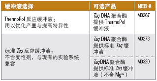 Taq DNA 聚合酶（提供标准 Taq 缓冲液）                  货   号                  #M0273E